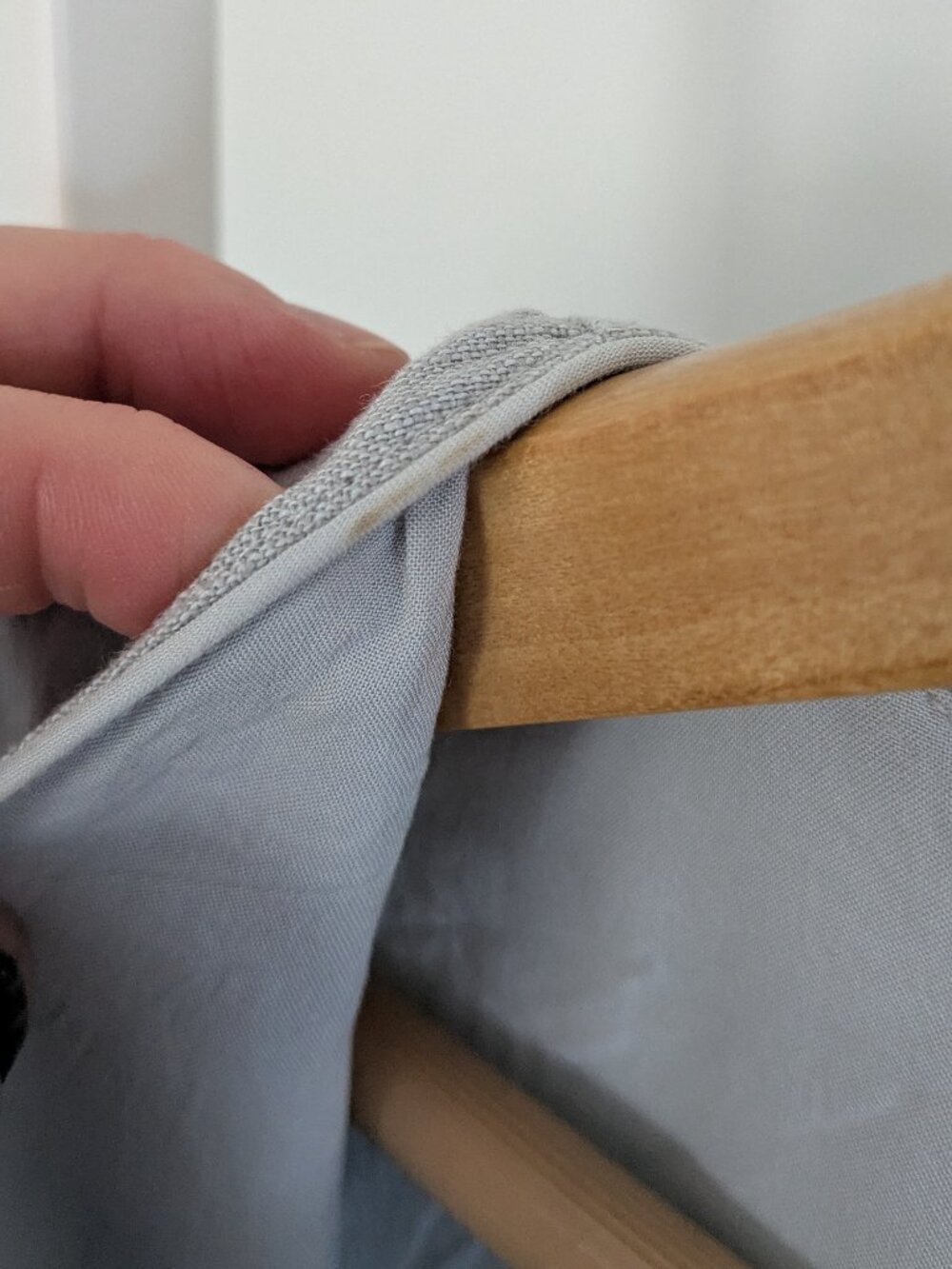 Organic Gray Linen POETRY Boxy Top Short Sleeve | Size 10 | Fully Lined - Picture 11 of 13